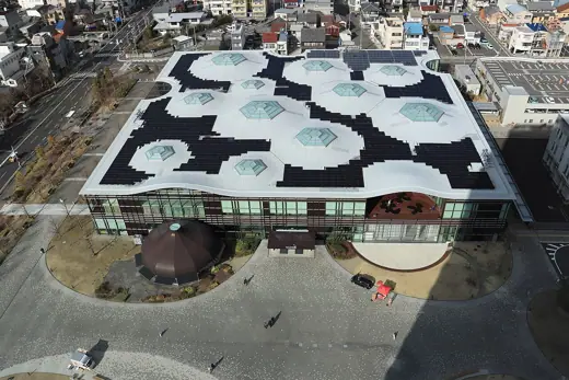 Photo 6: Interior · Gifu Media Cosmos seen from Gifu City Hall Main Building in Gifu Prefecture, Japan