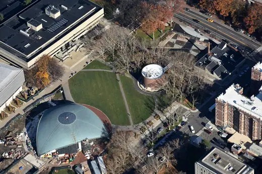 Photo 6: Interior · Aerial view of Chapel and Kresge Auditorium at the Massachusetts Institute of Technology (MIT)