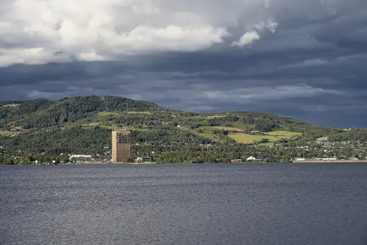 Photo 2: Exterior · Skyscraper by Lake Mjøsa
