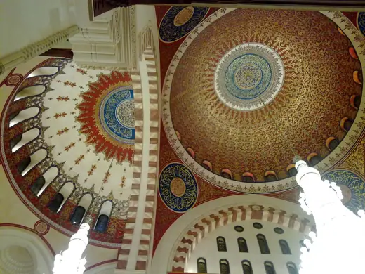 Photo 4: Detail · mohamad al amin mosque ceiling