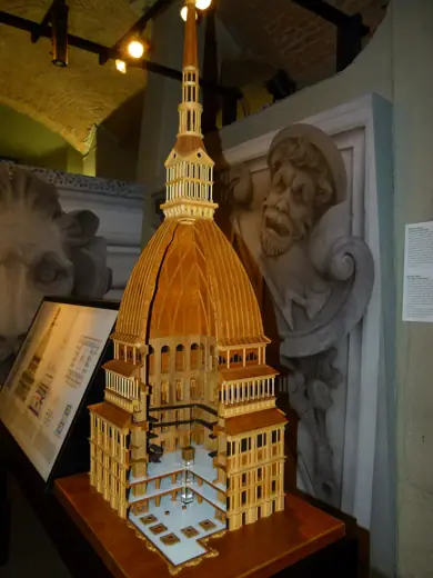 Photo 7: Model · Modello/sezione della Mole Antonelliana