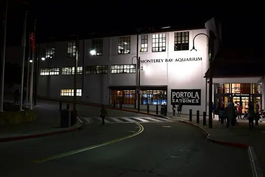 Photo 6: Context · Monterey Bay Aquarium at Night