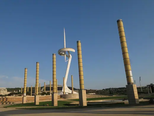 Photo 6: Detail · Torre de comunicacions de Montjuïc (Barcelona)