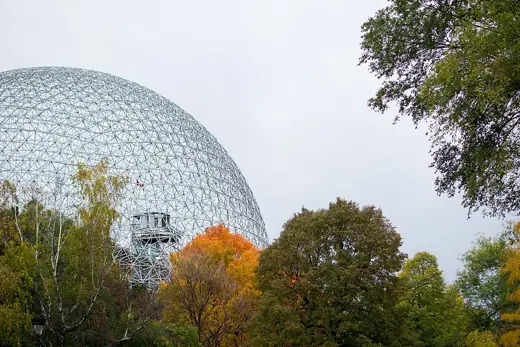 Photo 2: Exterior · The Biosphère museum, located on the Saint Helen's Island in Montreal , Quebec, Canada