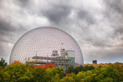 Photo 3: Exterior · The Biosphère museum, located on the Saint Helen's Island in Montreal , Quebec, Canada