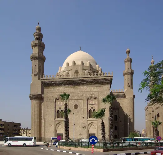 Photo 2: Exterior · Cairo (Egypt), Mosque-Madrassa of Sultan Hassan