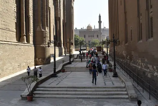 Photo 4: Exterior · Madrasah of Sultan Hassan in 2017, photo by Hatem Moushir