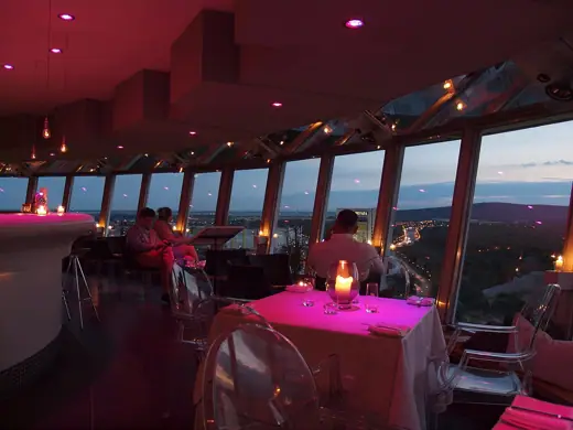 Photo 5: Interior · An interior view of restaurant UFO in Bratislava, Slovakia