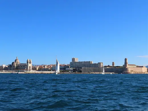 Photo 4: Exterior · Le MUCEM depuis l'ouest dans la rade de Marseille, Bouches-du-Rhône, France