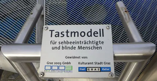 Photo 7: Model · Grazer Murinsel-Miniatur 1