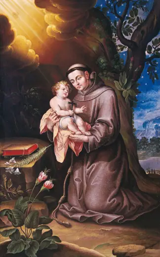 Photo 4: Exterior · San Antonio de Padua con el Nilo Jesús por Diego de Borgraf