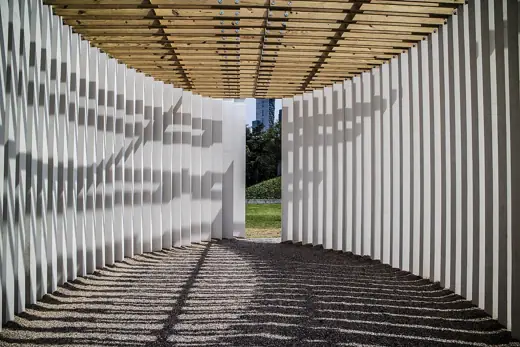 Photo 2: Exterior · PARTELUZ Pavilion at Museo Tamayo, Mexico City, 2017
