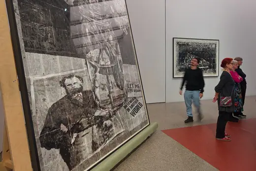 Photo 3: Exterior · Museum Folkwang, Essen, 2025 exhibition: William Kentridge - Listen to the Echo