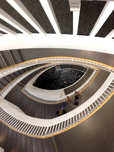 Photo 6: Interior · Stairs in the Museum of Contemporary Art - Chicago