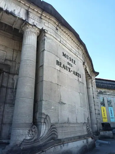Photo 2: Exterior · View of the Musée des Beaux Arts in Tournai, Belgium, photographed in August 2025