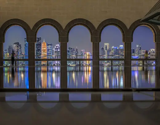 Photo 4: Interior · The view on city skylines from the Museum of Islamic Art