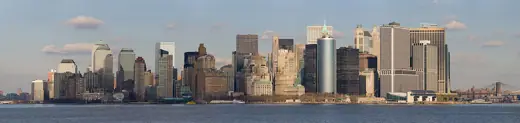 Photo 6: Interior · A panorama of Lower Manhattan as viewed from the Staten Island Ferry