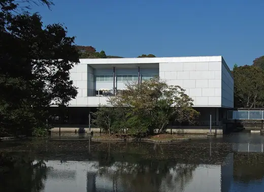 Photo 2: Exterior · The Museum of Modern Art, Kamakura, at Kamakura Kanagawa Japan, designed by Junzo Sakakura in 1951