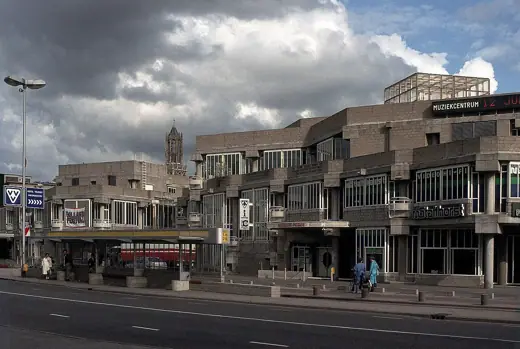 Photo 4: Exterior · "Vredenburg" Music Centre in Utrecht, 1978 (Arch