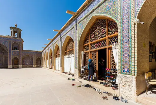 Photo 1: Exterior · Nasirolmolk mosque, Shiraz, Iran