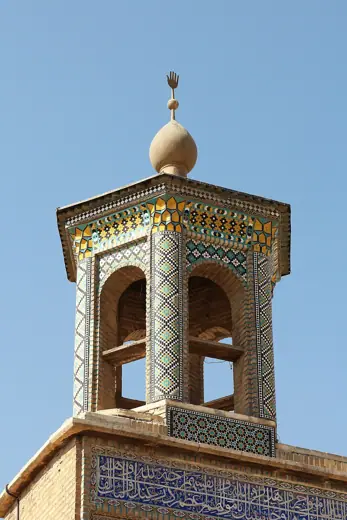 Photo 2: Exterior · Nasir ol Molk Mosque (Pink Mosque), Shiraz, Iran