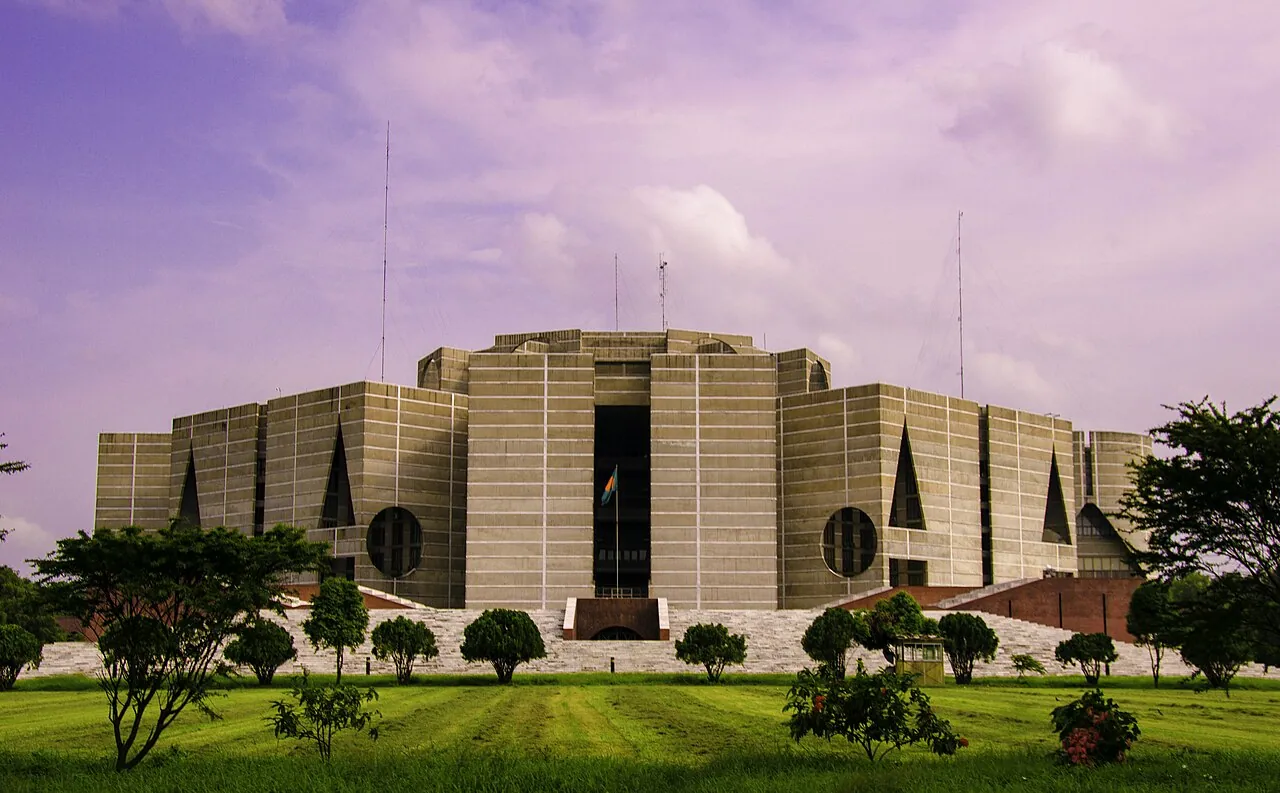 National Assembly of Bangladesh: Exterior · Jatiyo Sangsad Bhaban , Bangladesh