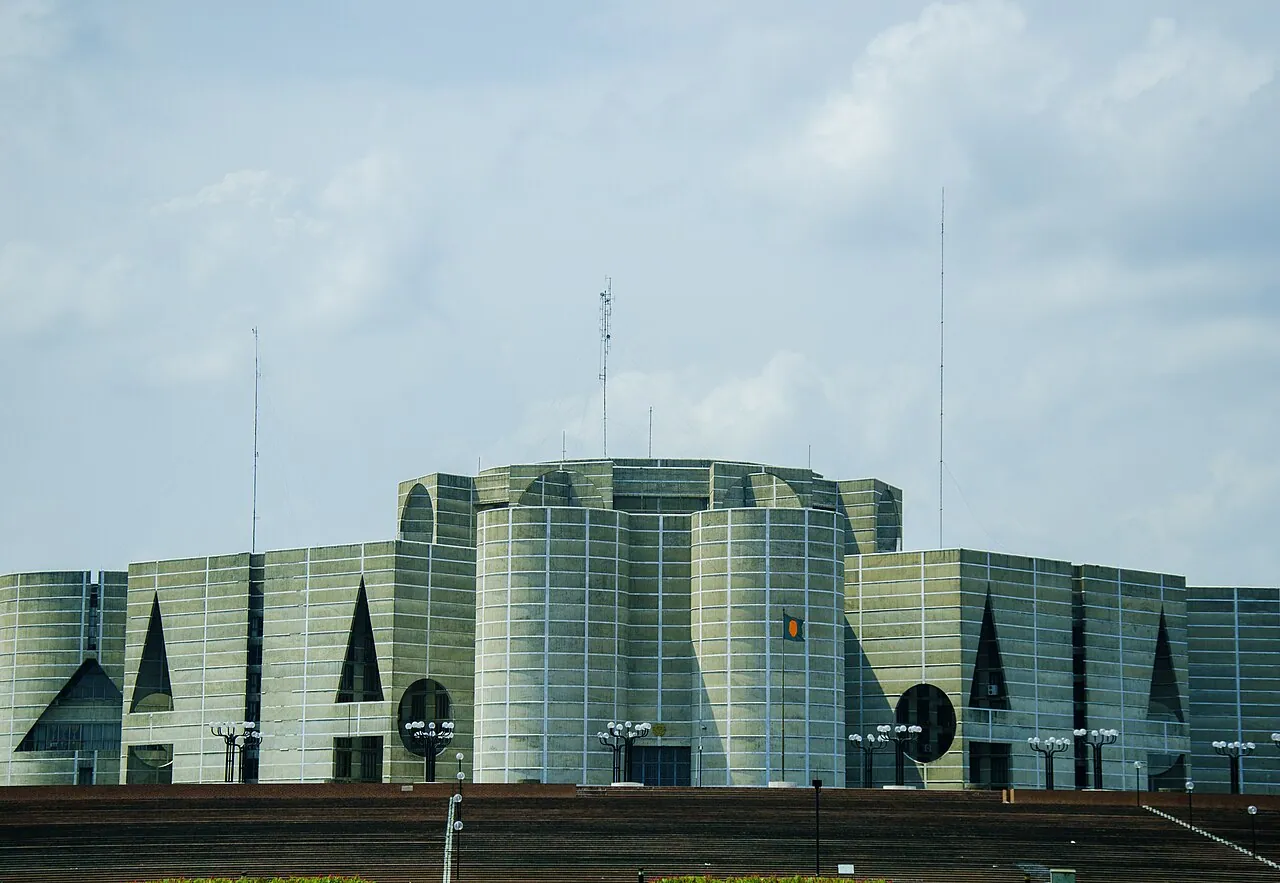 National Assembly of Bangladesh: Exterior · Jatiyo Sangsad Bhaban , Bangladesh