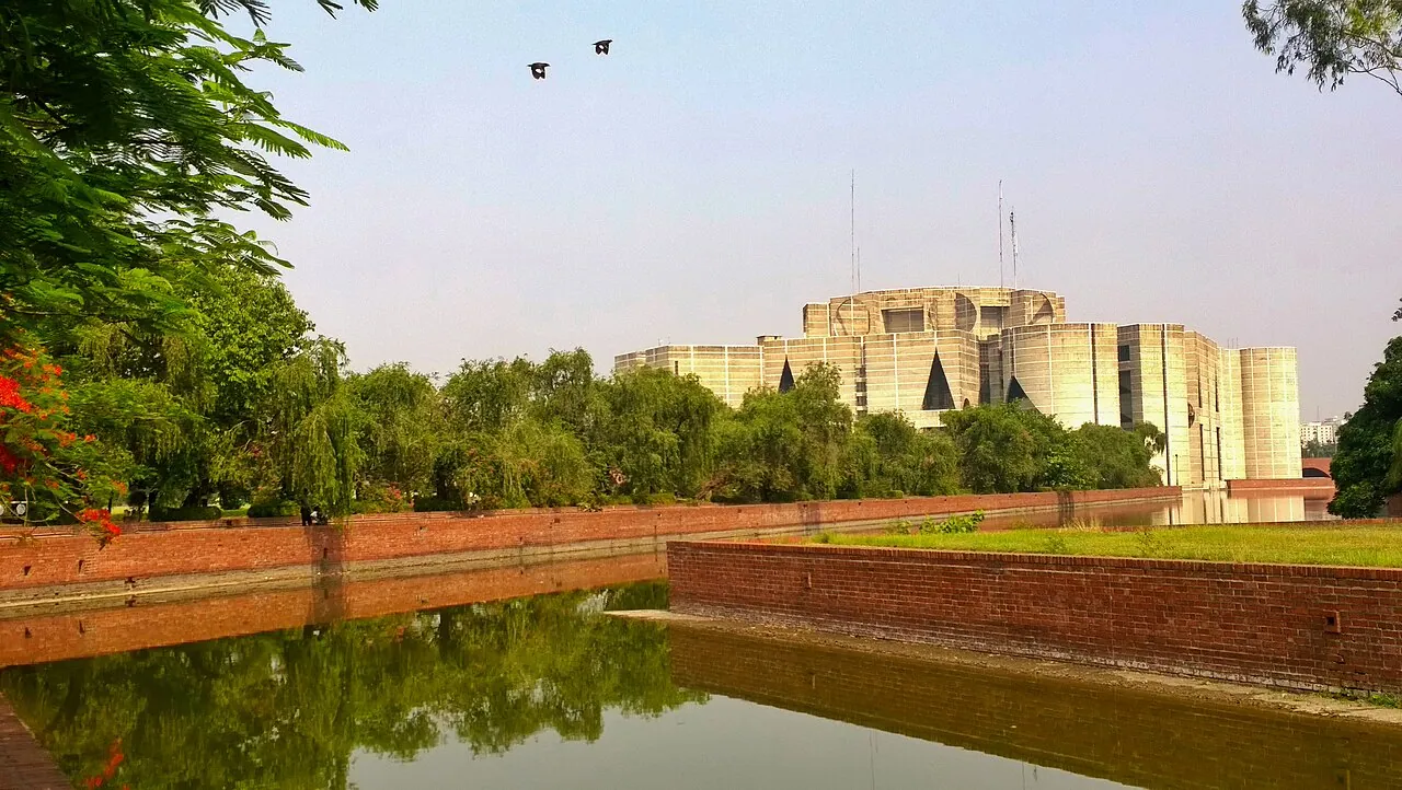 National Assembly of Bangladesh: Exterior · This is a photo of a monument in Bangladesh identified by the ID