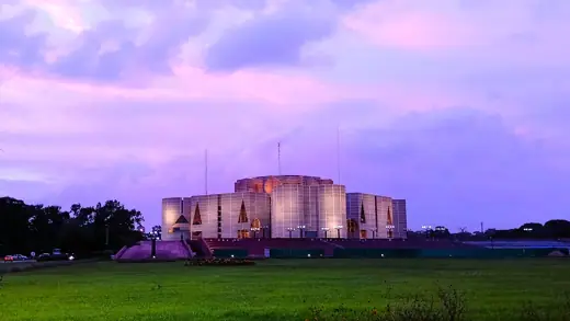 Photo 5: Exterior · National Parliament of Bangladesh is located in Agargaon,Dhaka