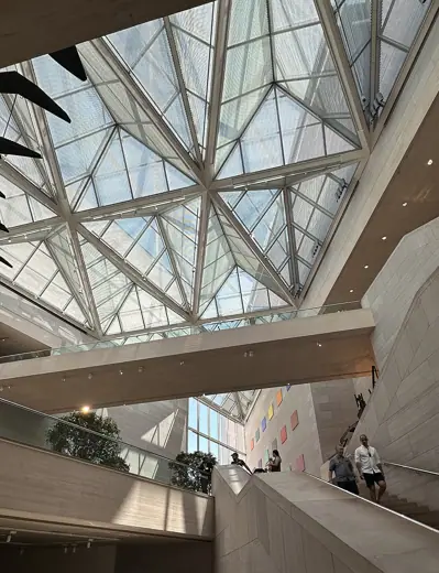 Photo 6: Interior · Inside the East Building of the National Gallery of Art , Washington, D.C
