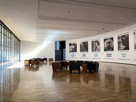 Photo 5: Interior · The foyer outside the temporary exhibition area of the National Gallery of Australia