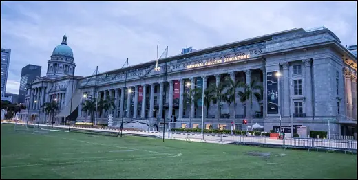 Photo 3: Exterior · National Gallery Singapore at dawn
