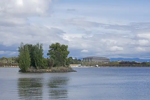 Photo 5: Context · Lake Burley Griffin seen from RG Menzies Walk, Parkes, Canberra, Australian Capital Territory, Australia