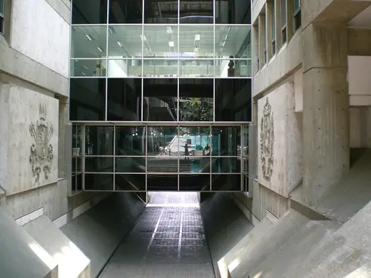 Photo 2: Detail · National Library of Venezuela building, Caracas