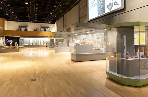 Photo 6: Interior · Main exhibition hall of the National Museum of Egyptian Civilization in el-Fustat, Cairo