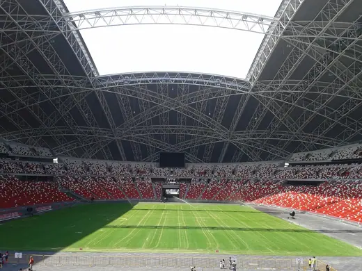 Photo 6: Interior · Inside the Singapore National Stadium