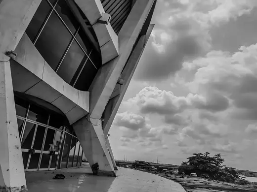Photo 3: Exterior · Nigerian National Theatre, Iganmu, Lagos