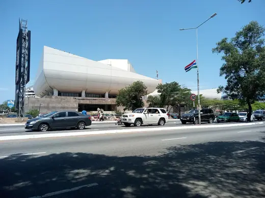 Photo 2: Exterior · The national theater in Ghana