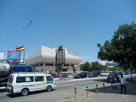 Photo 3: Exterior · The national theater in Ghana