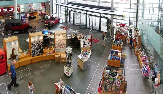 Photo 3: Interior · National Waterfront Museum lobby in Swansea