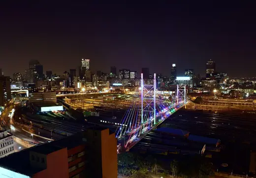 Photo 4: Context · Johannesburg at night