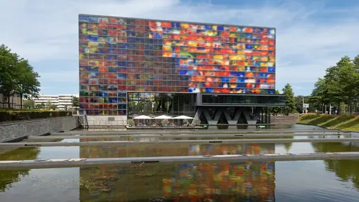 Photo 4: Exterior · Hilversum, het Nederlands Instituut voor Beeld en Geluid (the Dutch Institute for Sound and Vision)