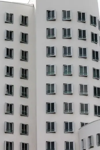 Photo 5: Detail · Neuer Zollhof , Düsseldorf , North Rhine-Westphalia , Germany