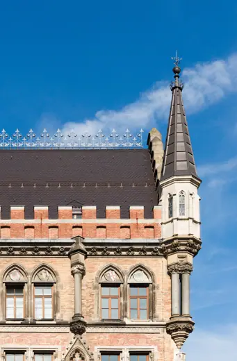 Photo 5: Interior · Architectural detail of the City Town Hall, Munich, Bavaria, Germany
