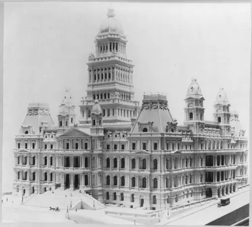 Photo 7: Model · Title: Model of new state capitol, Albany, New York Abstract/medium: 1 photographic print