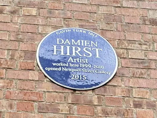 Photo 2: Exterior · Damien Hirst Artist Worked Here (Turk)