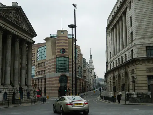 Photo 5: Context · Looking towards No 1 Poultry from Bank junction , London