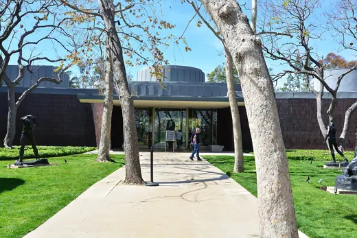 Photo 1: Detail · Entrance to the Norton Simon Museum, Los Angeles, California