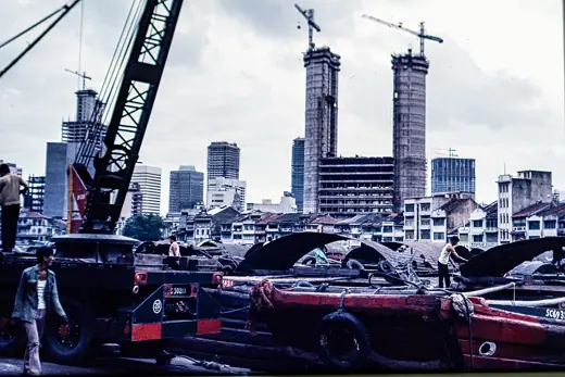 Photo 4: Interior · Singapore- Boat Quay -Construction of OCBC Centre