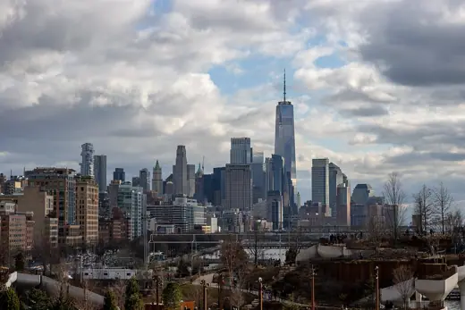 Photo 2: Exterior · View of downtown Manhattan from Pier 57